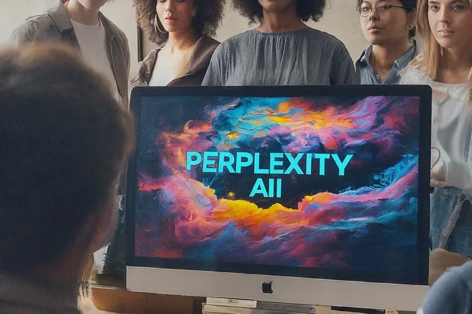 Perplexity AI web